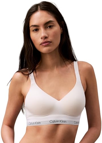 Calvin Klein Damen BH Bralette Lift Stretch, Weiß (White), S