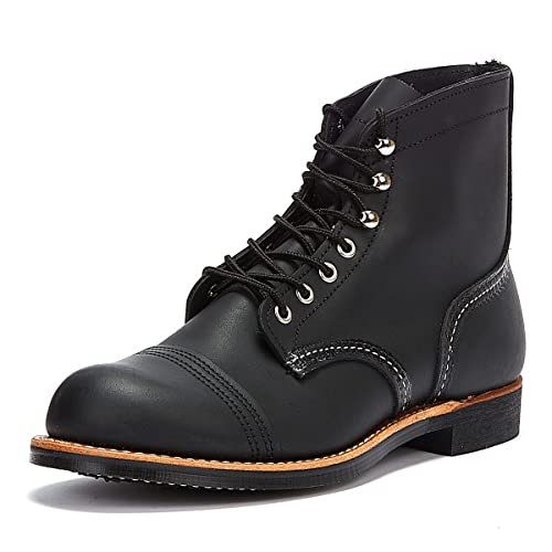Red Wing Iron Ranger Stiefelletten/Boots Herren Schwarz - 39 - Boots Shoes