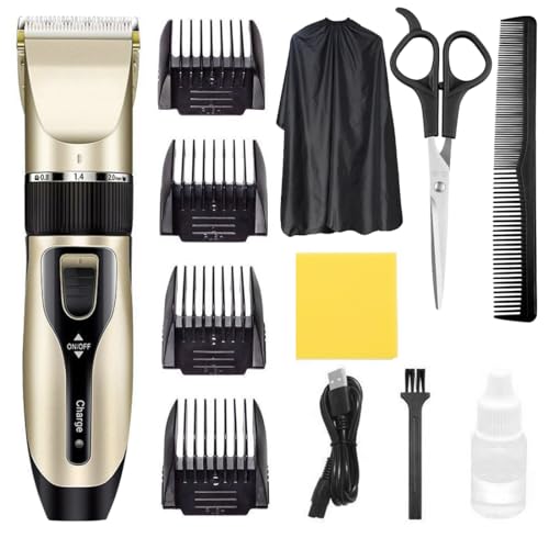 Professioneller Haarschneider, Haarschneidemaschine Set, Trimmer Bartschneider Langhaarschneider Herren,Haartrimmer herren,Wiederaufladbarer clipper haarschneider