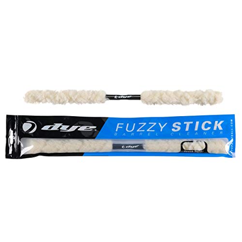 dye Fuzzy Stick Flexible Dbl Laufreiniger, Schwarz Weiss, One Size