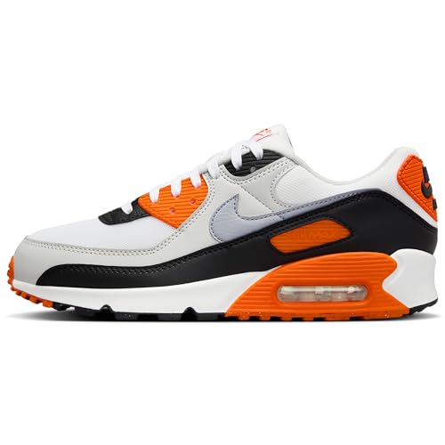 NIKE DH8010-108 AIR MAX 90 Damen White/Wolf Grey-Photon DUST-Black EU 37.5