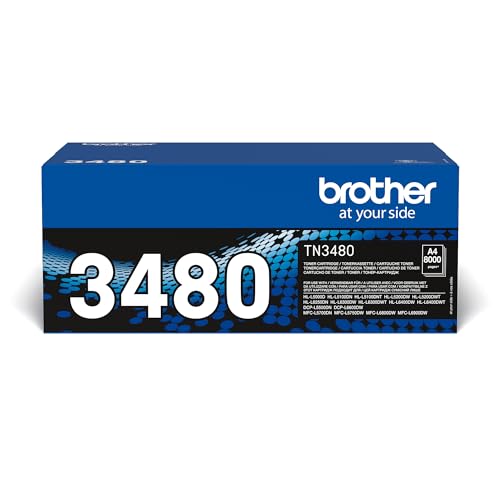 Brother Original TN-3480 Tonerkassette schwarz HL-L5000DN, HL-L5100DN, HL-L5100DNT, HL-L5100DNTT, HL-L5200DW, DCP-L5500DN, MFC-L5700DN, MFC-L5750DW
