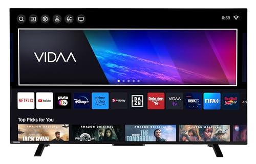 Toshiba Fernseher 55 Zoll Smart TV - VIDAA TV (4K UHD LED TV, Dolby Vision HDR, Triple-Tuner) 55UV2363DAN