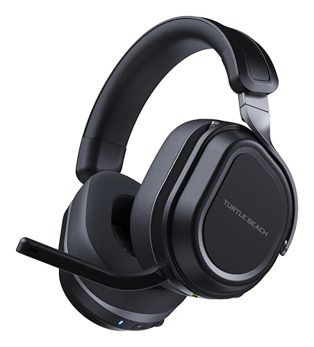 Turtle Beach Stealth 700 Kabelloses Multiplattform-Headset für PS5, PS4, PC und Mobilgeräte, Schwarz