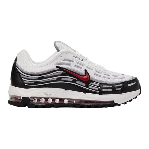 NIKE Herren AIR MAX TL 2.5 Sneaker, White Varsity Red Black Medium Grey, 43 EU