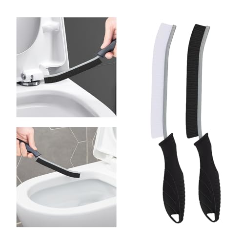 TQRR Multifunktionale Reinigungsbürste-Fugenbürste Bad, Toilettenbürste