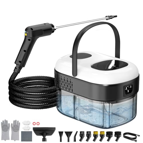 Granarbol 2500W Dampfreiniger Handgerät für alles,15s Heizung, 3 stufig