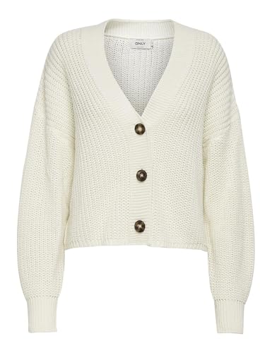 ONLY Damen ONLCAROL Nice L/S Cardigan KNT NOOS 15211521, Jet Stream, S