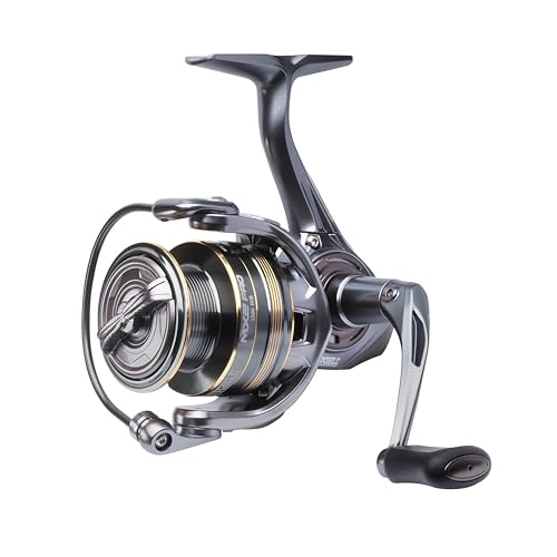 Mitchell MX2 Pro Spinnrolle, Süßwasserangeln Hecht, Barsch und Zander, Aluminiumspule, robuste beidhändige 2000er Rolle, Übersetzung 5,2:1