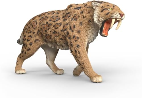 Schleich Dinosaurs | Säbelzahntiger 15054 | 14 x 7 x 3 cm