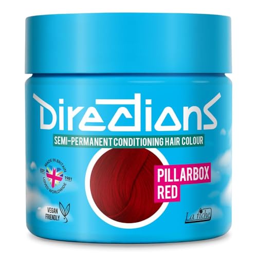 La Riche Directions Semi-Permanent Hair Color 88ml Tubs - Pillarbox Red