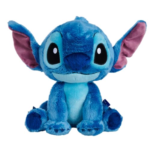 Simba Disney Lilo und Stitch, Plüschtier 25cm, Kuscheltier, Plüschfigur, kuschelweich, ab den ersten Lebensmonaten geeignet