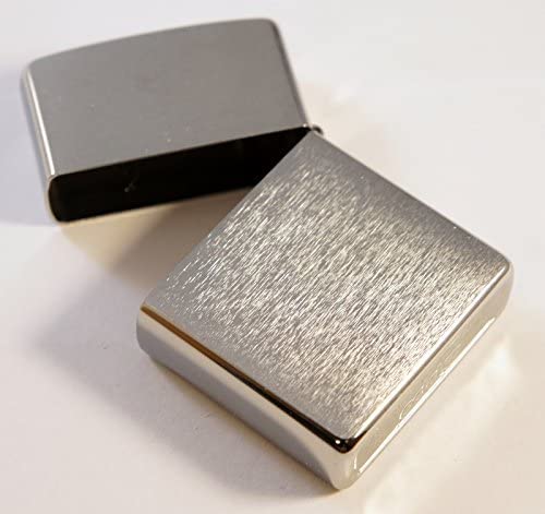 Zippo Chrome gebürstet Brushed Hülle ohne Insert