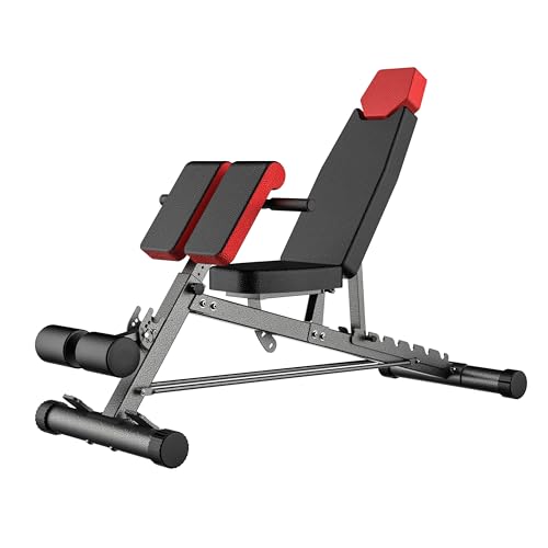 Finer Form Multifunktionale verstellbare FID-Hantelbank mit Roman Chair