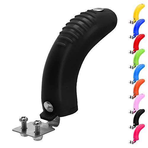 Bremsbeläge hinten für Scooter-Ersatz für Micro Mini/3in1 Deluxe Series 3-Wheel Scooter (Schwarz)