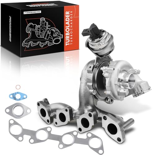 Frankberg Turbolader Kompatibel mit A3 2006-2013 Altea 2007-2009 Leon 2006-2012 Octavia II 2006-2013 Golf V 2005-2008 J.e.t.t.a III 2006-2010 P.a.s.s.a.t 2005-2010