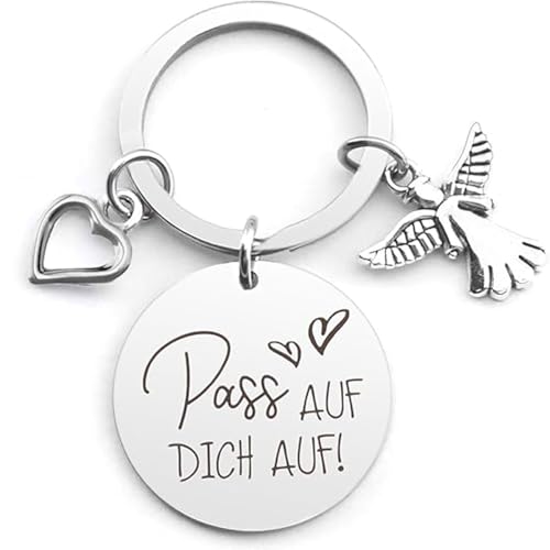 Personalisierte Schlüsselanhänger Schutzengel Schlüsselanhänger Auto Wichtelgeschenk Weihnachtsgeschenke Für Frauen Männer Weihnachtsgeschenke Geburtstag Vatertag Kleinigkeiten Geschenke Für Freundin