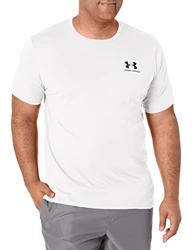 Under Armour Herren Sportstyle Left Chest, komfortables T-Shirt für Männer mit Logo auf der linken Brust, Sportshirt mit loser Passform