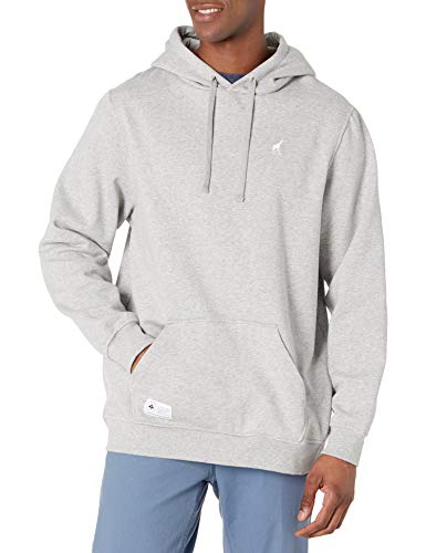 LRG Herren Sweatshirt mit Logo Kapuzenpullover, Aschgrau meliert, X-Large