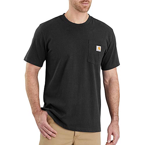 Carhartt Workwear Pocket T-Shirt Black, Schwarz, L