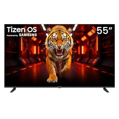 Kiano Elegance 55 Zoll (140 cm) 4K UHD LED Smart TV mit TIZEN OS (Powered by Samsung), Dolby Audio, Triple Tuner DVB-T2/C/S2, 3× HDMI, USB-PVR, WLAN