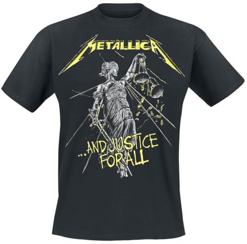 Metallica ...and Justice for All - Tracklist Männer T-Shirt schwarz
