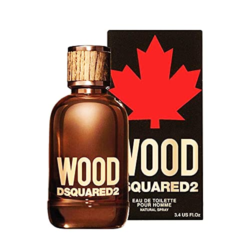 Dsquared2 Wood Pour Homme Eau de Toilette, 100 ml Geblümt