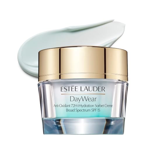 Estée Lauder DayWear Anti-Oxidant 72H-Hydration Sorbet Cream SPF 15 | Ölfreie Feuchtigkeitscreme | Für strahlendere, glattere & intensiv durchfeuchtete Haut | Mit LSF 15, 50ml