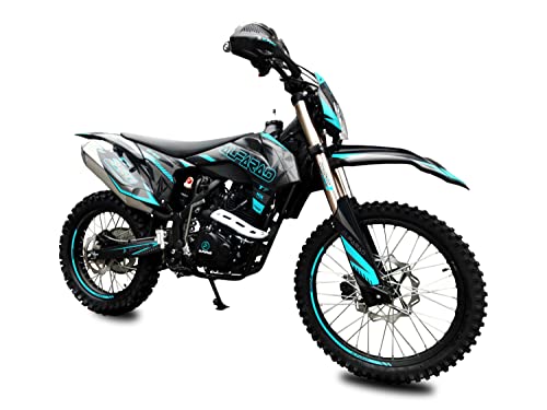 RV-Parts 250ccm Alfarad T7 Dirtbike Vollsross Enduro Pitbike Crossbike Cross 21/18'' Blau
