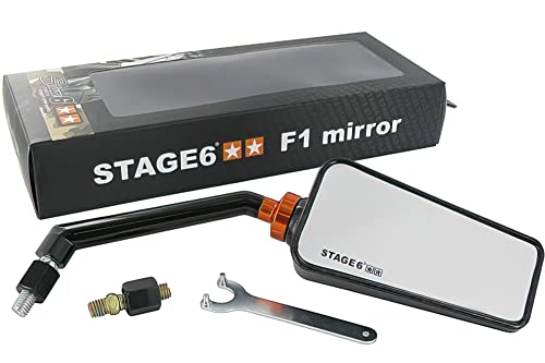 Spiegel Stage6 F1 rechts M8 Carbon-look glanz