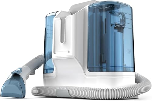 Rivenara Polsterreiniger Gerät Nasssauger Waschsauger - 450W Polsterreinige Teppichreiniger Wischsauger Polstermöbel Carpet Cleaner Auto Sofa Reiniger Couch Nass Trockensauger Reinigungsgerät