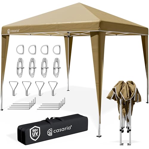 CASARIA Pavillon Capri 3x3m Pop-up Beige