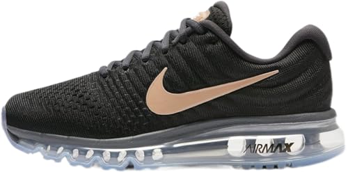 Nike Damen Air Max 2017 Laufschuhe, Schwarz (Schwarz/Metallic Red/Bronze), 0