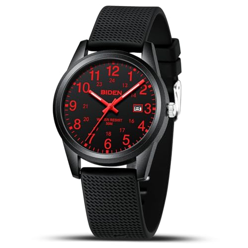 Herren Uhr Analog Quarz Uhren Wasserdichte Armbanduhr Herren Mode Uhr