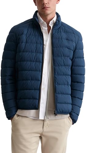 Marc OߴPolo Herren Steppjacke mit Stehkragen Regular Fit, Blau (Blue Daze), L