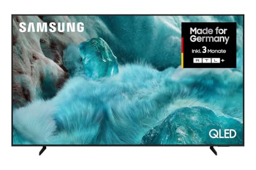 Samsung QLED 4K Q7FA 75 Zoll (189 cm) UHD Fernseher, Q4 AI Prozessor, Quantum Dot für Reale Farben, 4K Upscaling, Gaming Hub, Knox Security, Kostenlose Inhalte, Samsung Vision AI Smart TV