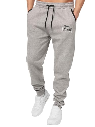 Lonsdale Herren Sporthose Jogginghose Two Tones grau (Steingrau) XX-Large