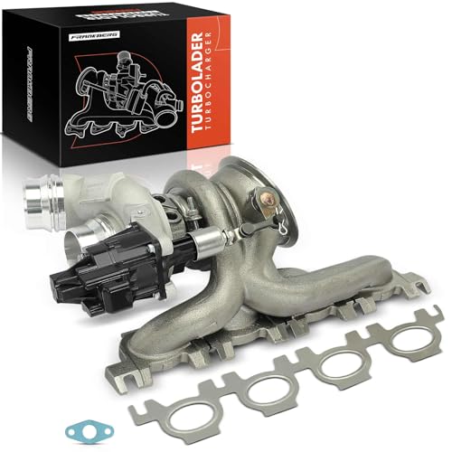 Frankberg Turbolader Abgasturbolader mit Dichtungen Benzin Kompatibel mit X3 F97 G01 xDrive20i xDrive30i 2.0L 2017-2024 3er F30 F80 320i 330i 2.0L 2014-2018 Replace# 11657637593