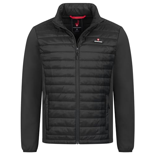 Höhenhorn Kaprun Herren Jacke Hybridjacke Schwarz Gr. L
