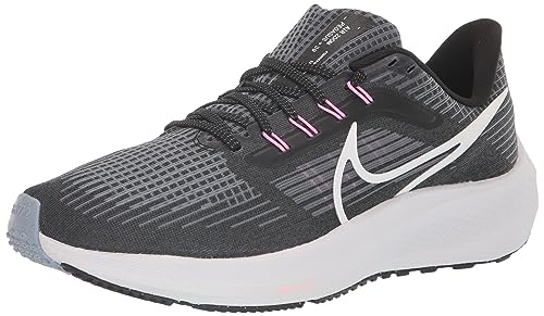 Nike Herren Air Zoom Pegasus 39 Sneaker, Schwarz Weiß Sohener Schiefer Cobalt Glückseligkeit, 44 EU
