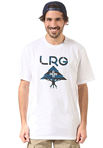 LRG Herren T-Shirt Savage Core Logo - Weiß - Klein