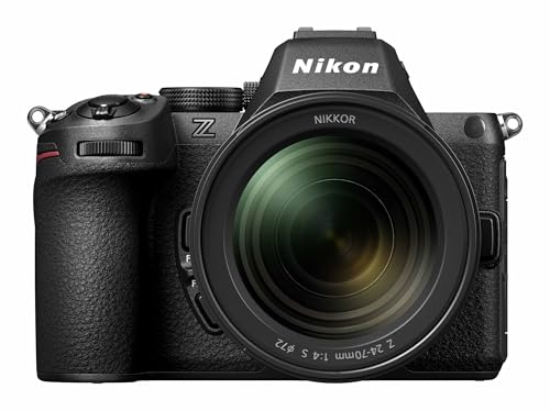 Nikon Z5II Kit Z 24-70 mm 1:4 S (Vollformat, 24.5MP, Sensor-Shift-Bildstabilisator (5 Achsen), Motiverkennung, 3D Tracking, kostenloser Cloudservice)