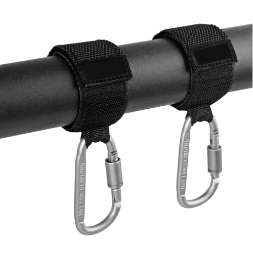 BelleFlair 2 PCS E Scooter E Roller Zubehör, Multifunktionaler Karabinerhaken Klein Als Halterung Für Helm Und Taschen, Utv Hook Accessory