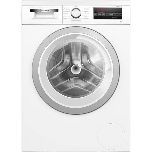 Bosch WUU28T49, Serie 6, Frontlader Waschmaschine, 9 kg, 1400 UpM, Unterbaufähig, SpeedPerfect, Maximale Energie- und Wasserersparnis, Nachlegefunktion, besonders hygienisch, AquaStop