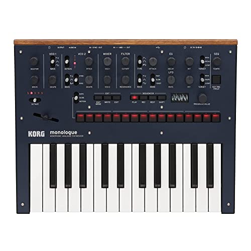 Korg - Monologue Monophonic Analogue Synthesiser - Dark Blue