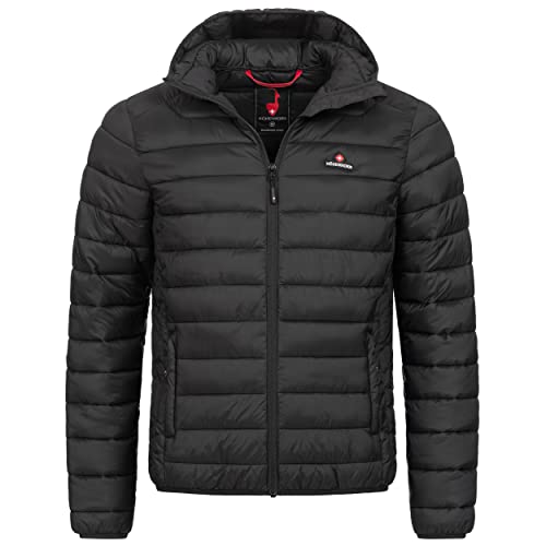 Höhenhorn Balmhorn Herren Jacke Midnight Black Hood Gr. XL