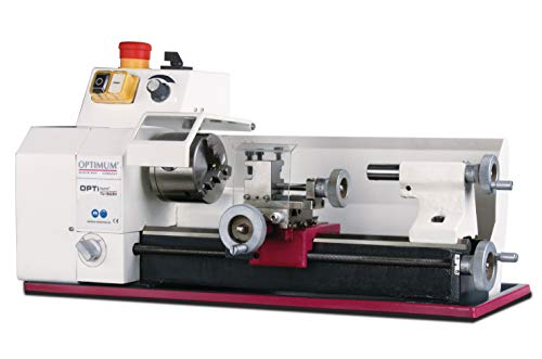 Optimum Drehmaschine OPTIdrill TU 1503V (Kleinstdrehmaschine 230 V, 50 Hz, mit elektronisch regelbarer Drehzahl) 3420260
