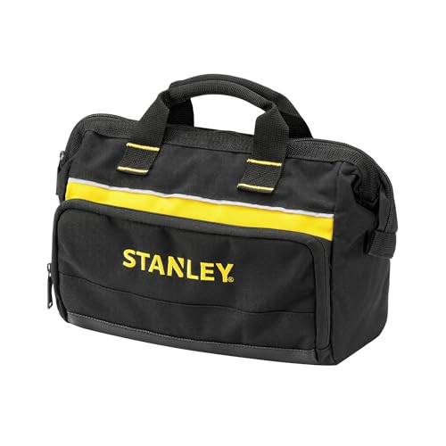 STANLEY 12 Zoll Schwerlast-Werkzeugtasche mit mehreren Fächern, 1-93-330