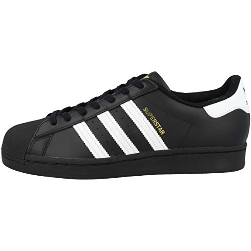 adidas Originals Mens Superstar Sneaker, Core Black/Footwear White/Core Black, 46 2/3 EU