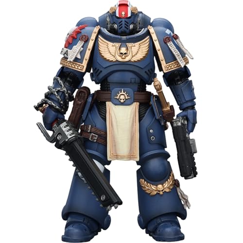 JOYTOY Warhammer 40K Ultramarines Titus with Laurels of Victory 1/18 Action Figur